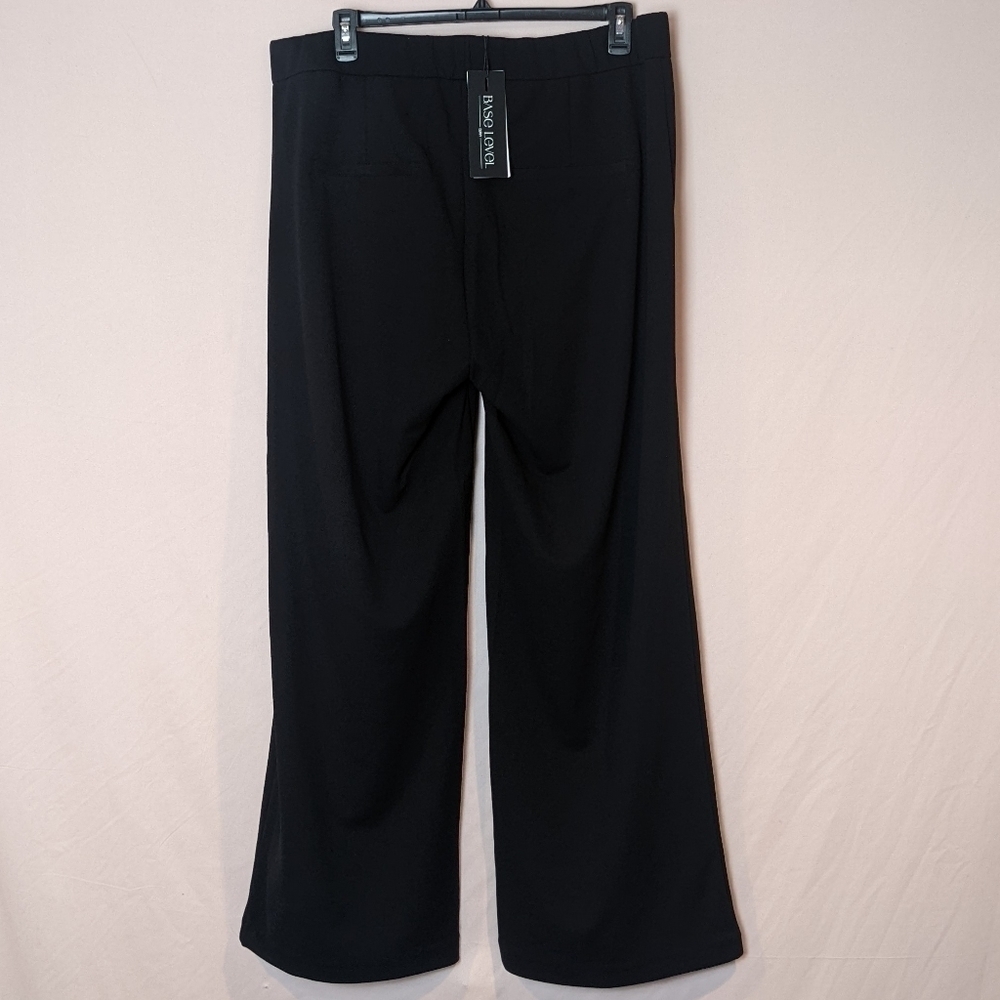 Base Level Curvy Arah Black Wide Leg Pants - Picture 4 of 12